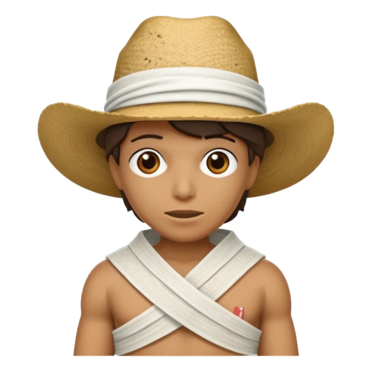mummy with hat cowboy hat  sticker