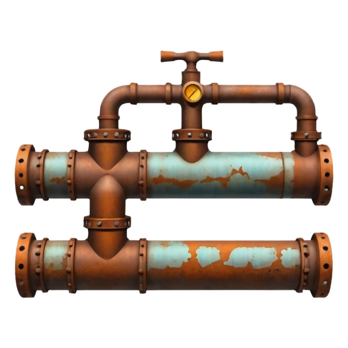 gas pipeline sticker