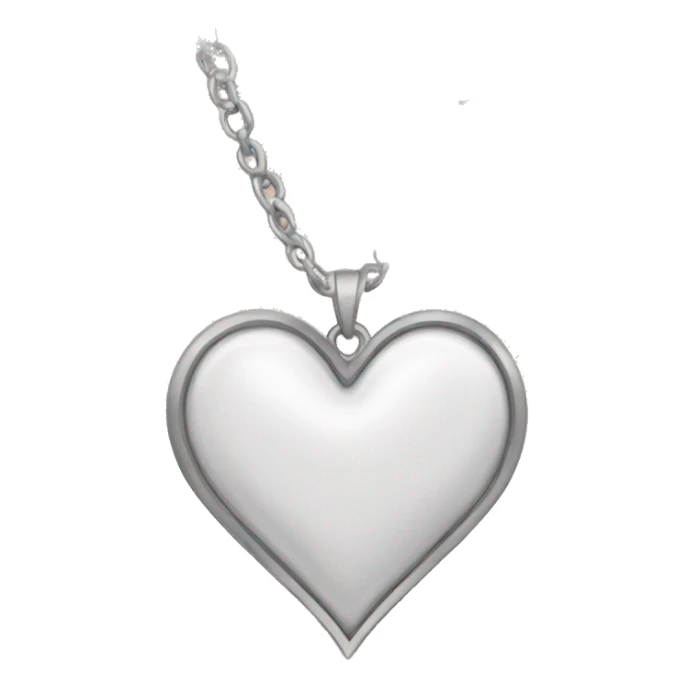 Heart shaped necklace  sticker