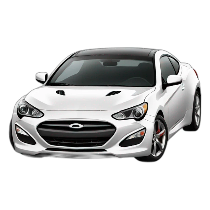 Genesis coupe sticker