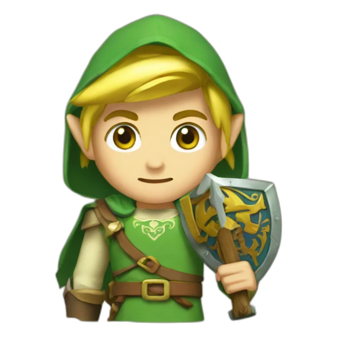 link zelda sticker