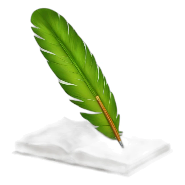 Pluma de escribir sticker
