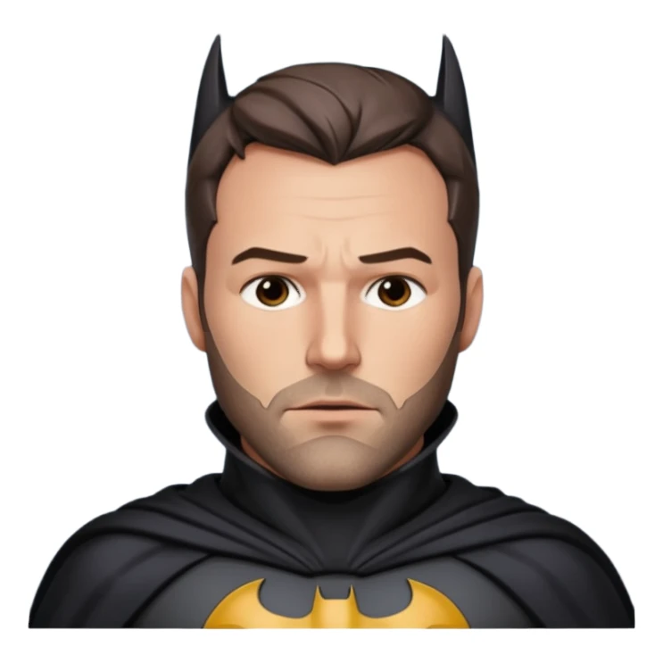 bem affleck batman sticker