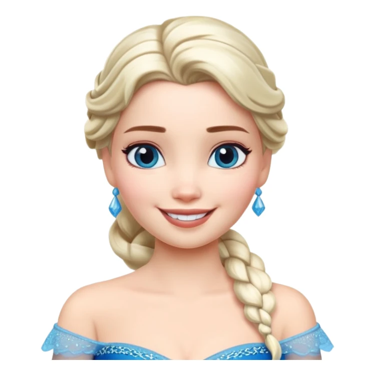 Elsa doll mimi sticker