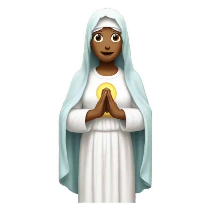 The virgin Mary  sticker