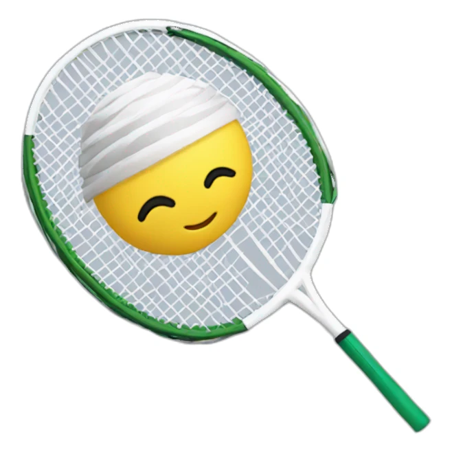 Volant de badminton sticker