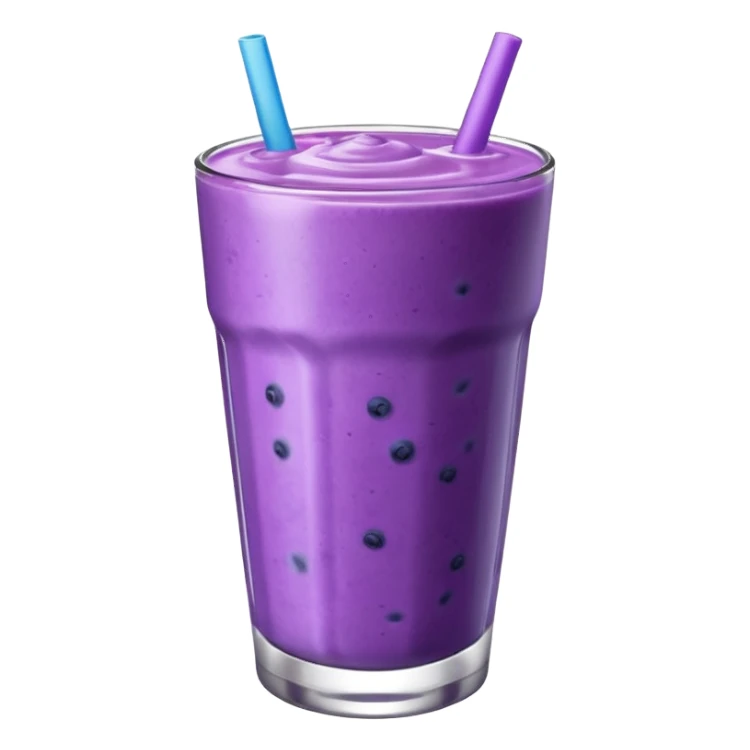 blueberry smoothie sticker