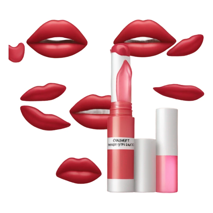 Lip oil sticker