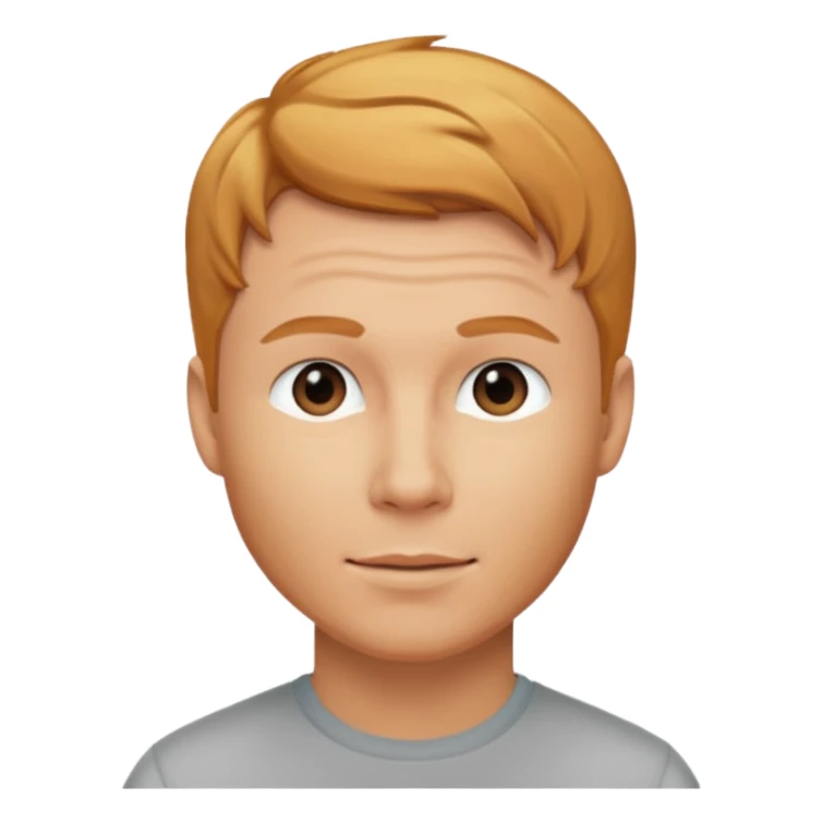 Brian Littrell with reddish blonde hair sticker