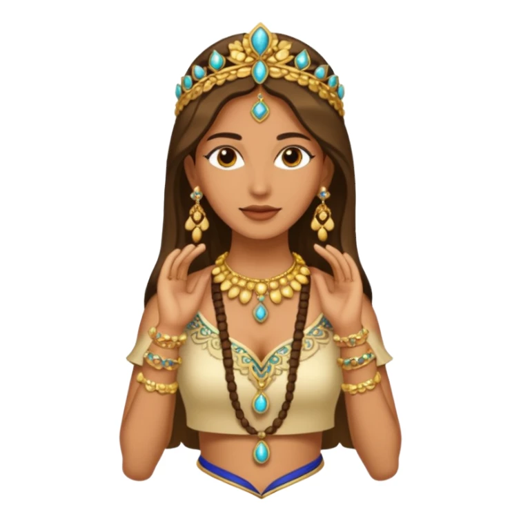 pitonisa cuerpo completo ropa cartagines sticker