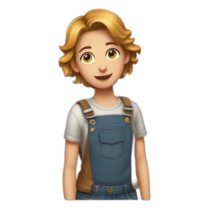 Garçon sur fille sticker