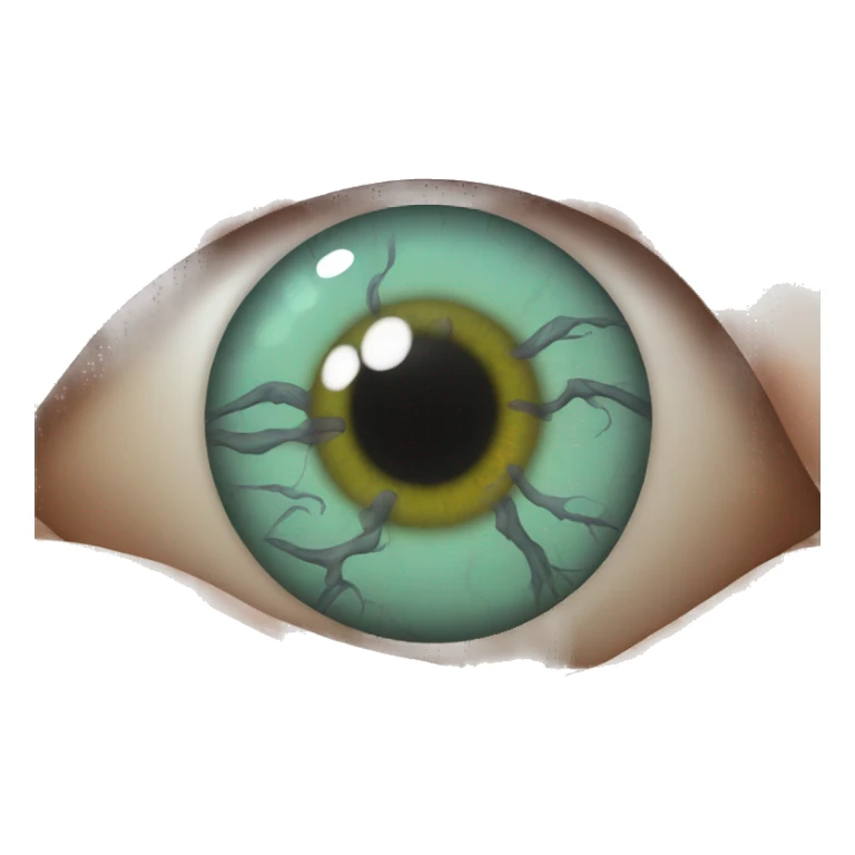 eyeball with veins sticker