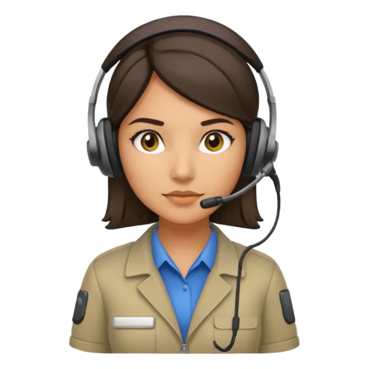 female IT specialist sticker
