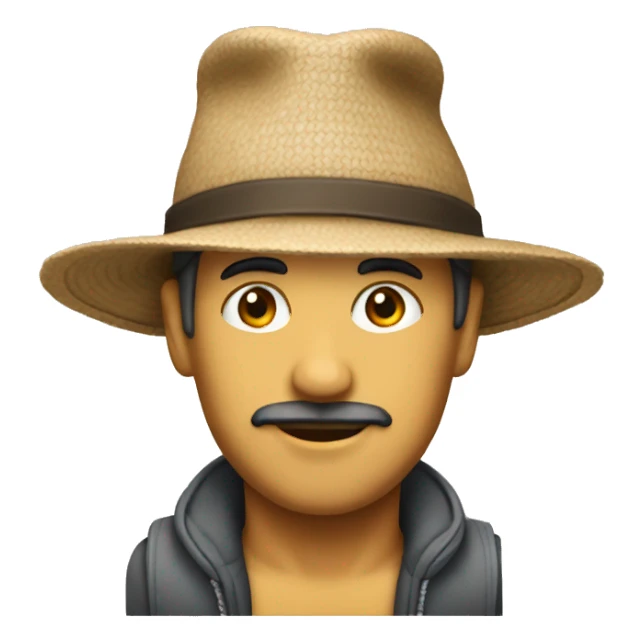 Homme avec un bonnets  sticker