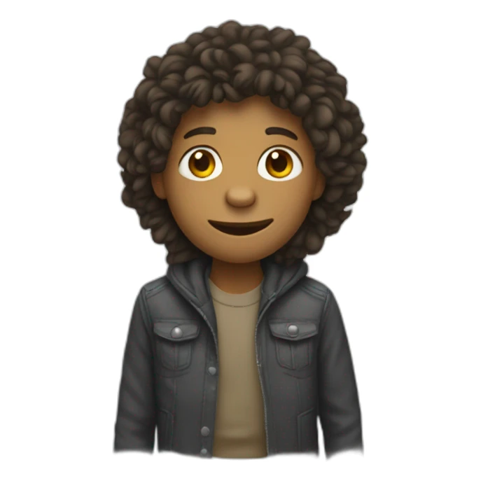 singe avec un humain sticker