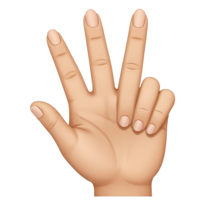 🤟 забули мізінчик і постав середній палець sticker