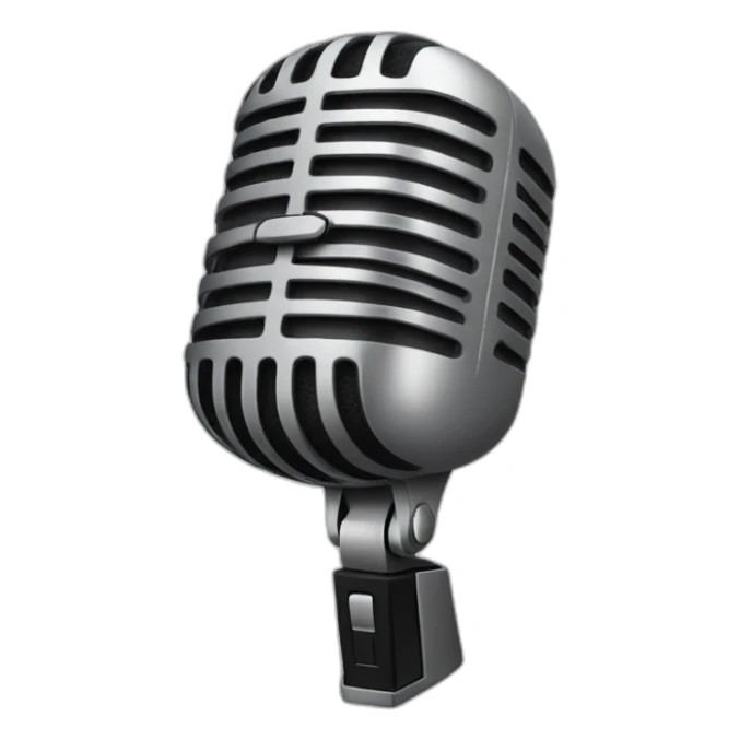 letting-go-of-a-microphone sticker