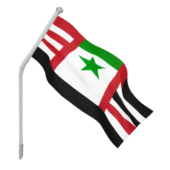 Independent Syria flag sticker
