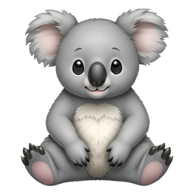 Koala con oso sticker