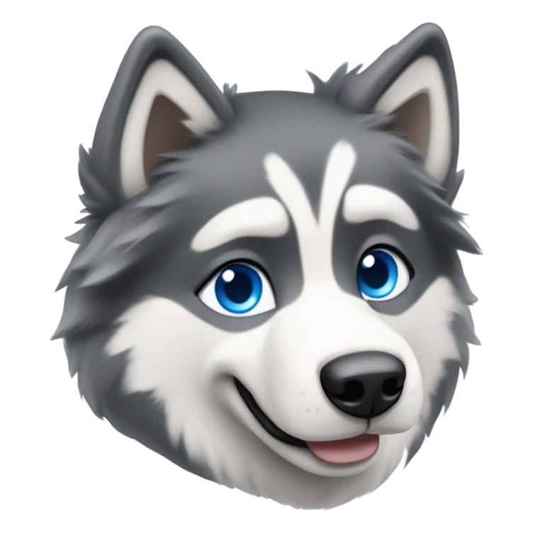 Husky dog sticker