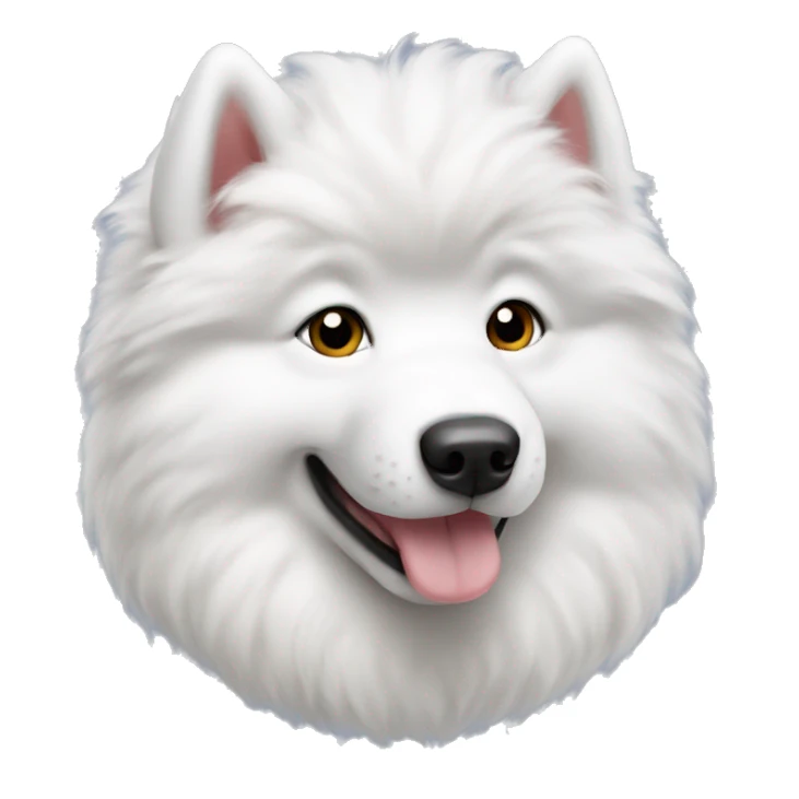 samoyed puppy sticker
