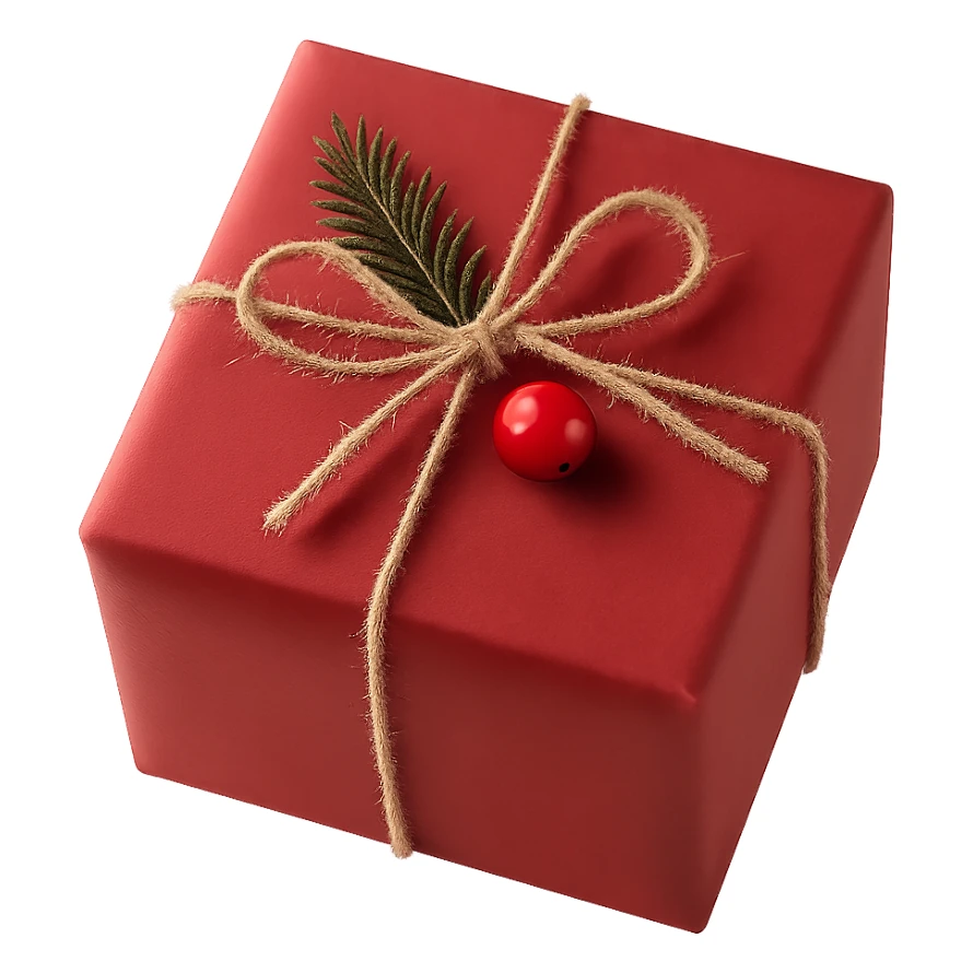 Christmas gift , remove background sticker