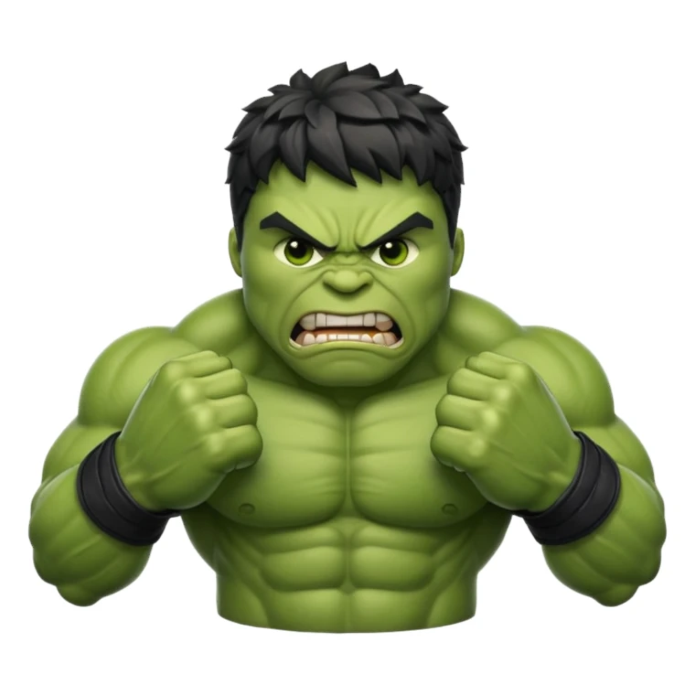 Strong Hulk emoji sticker