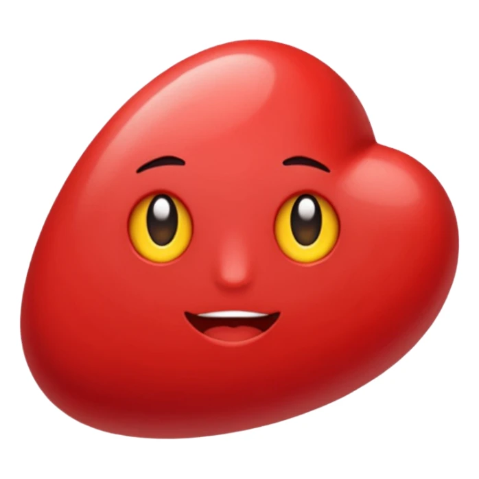 Emoji una piedra rubi  sticker