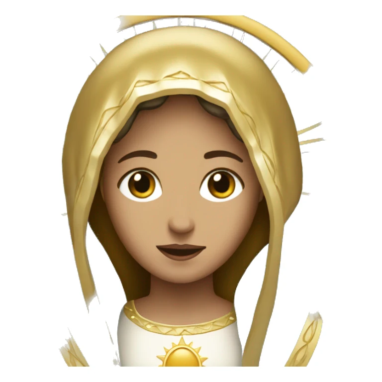 Our lady the virginmary  sticker