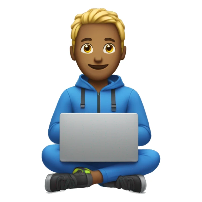 cybersportsman with laptop sticker