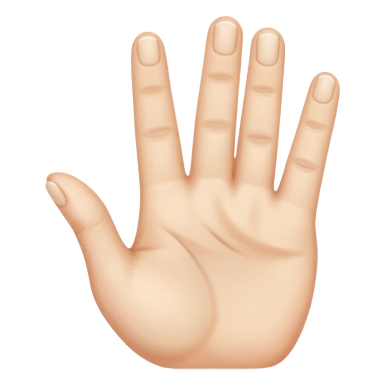 fingers crossed sticker