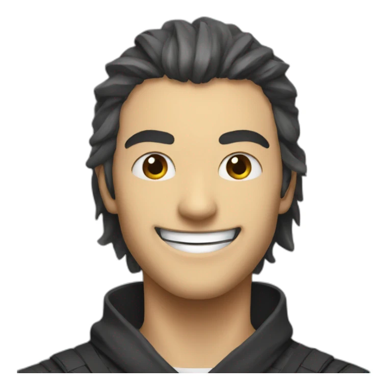 smile ninja enot sticker