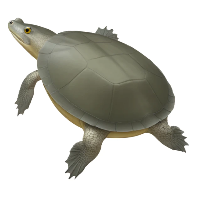 Spiny Softshell Turtle sticker