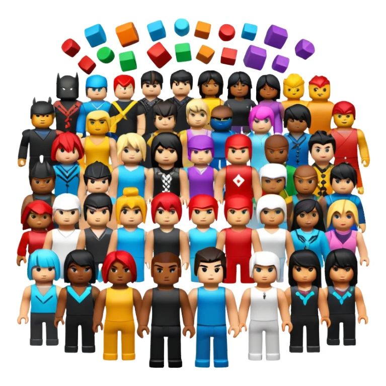 Roblox vs every single game on their website  sticker