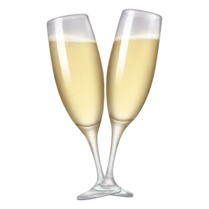 Champagne toast  sticker