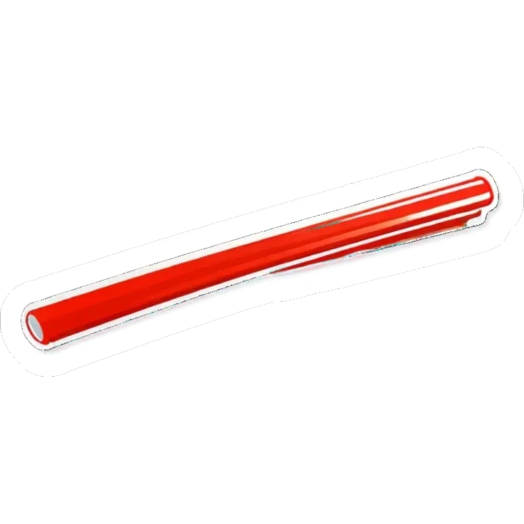 Weiß rote, lange Schranke sticker