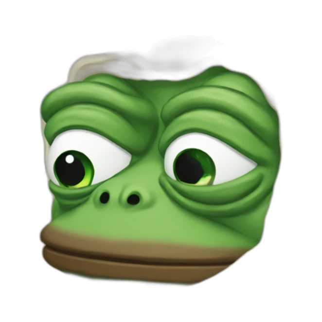Sad-pepe-frog sticker