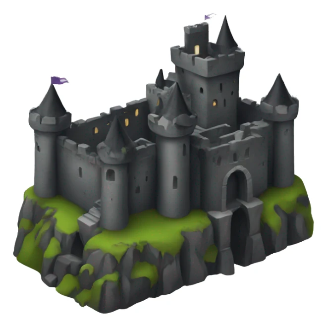 dark castle sticker