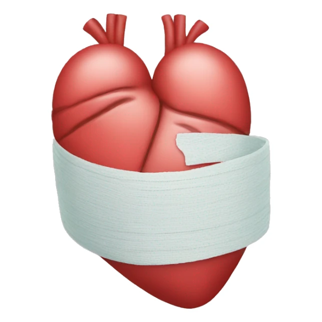 bandaged heart emoji sticker