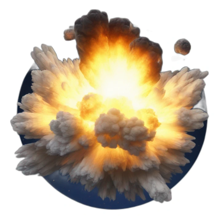 explosion thomas pesquet astronaute sticker