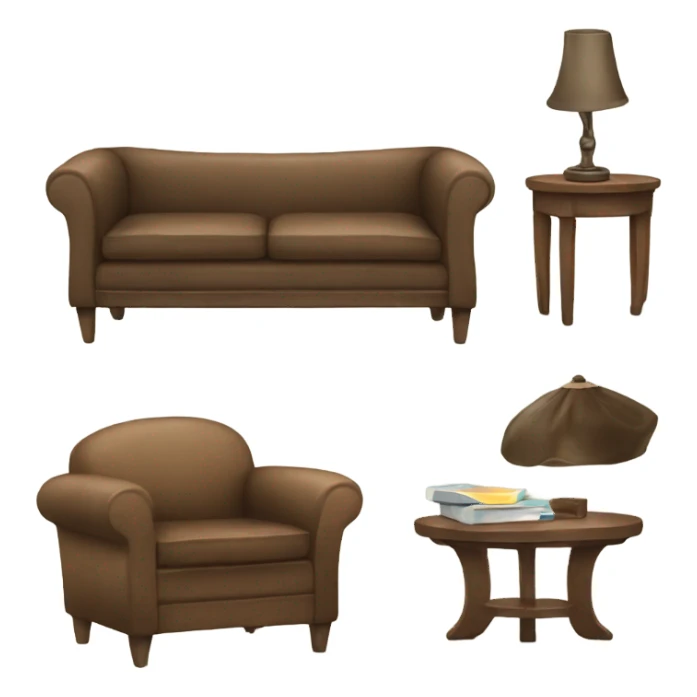 Furniture sticker