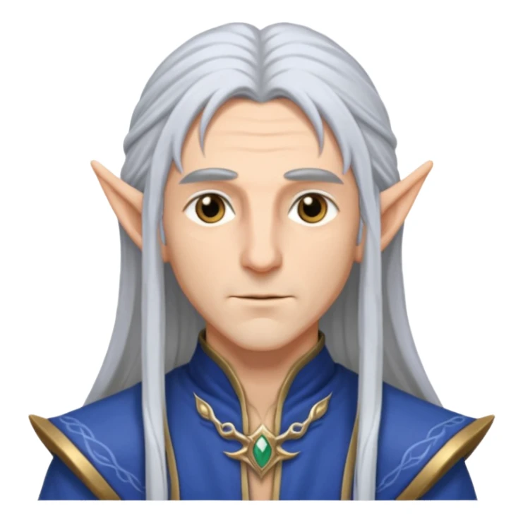 ESO male high elf sticker
