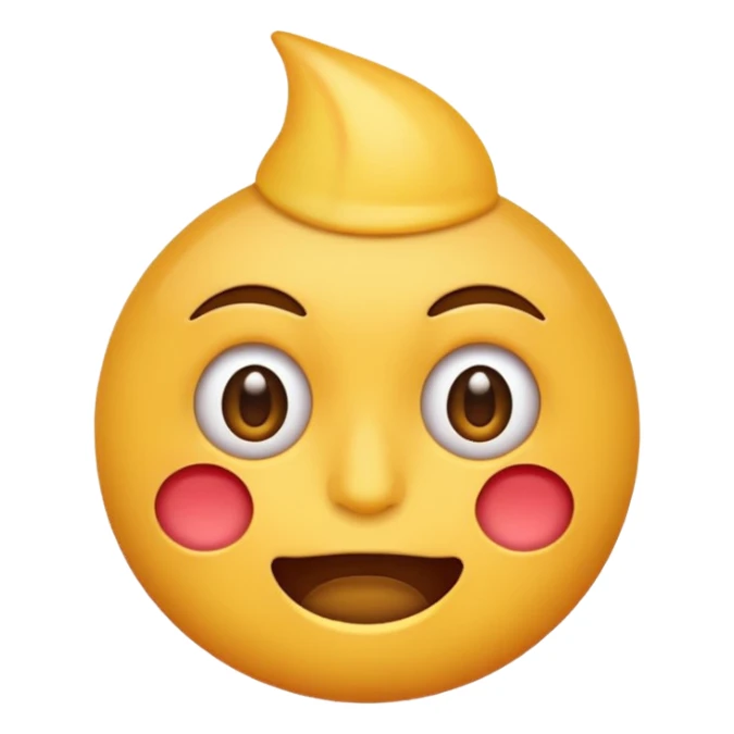 Horny emoji sticker
