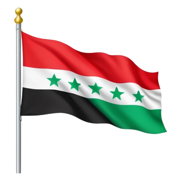 Syria new flag sticker