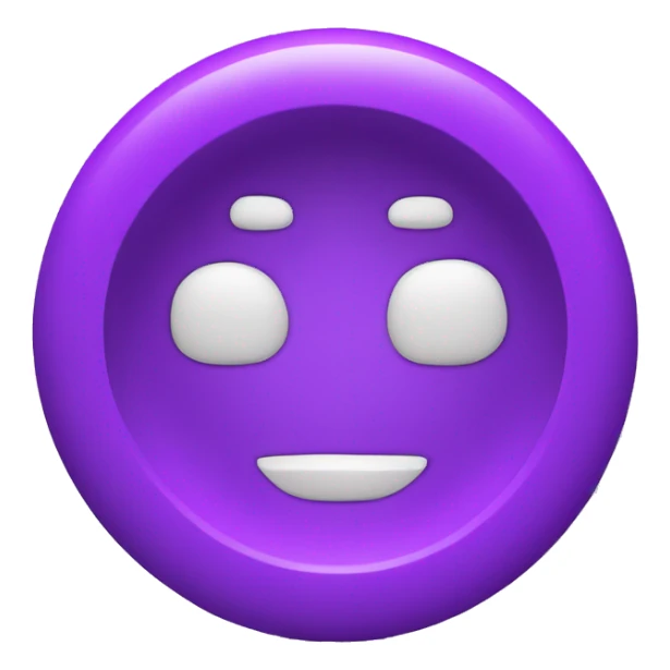 purple pill with middle line rotated sticker