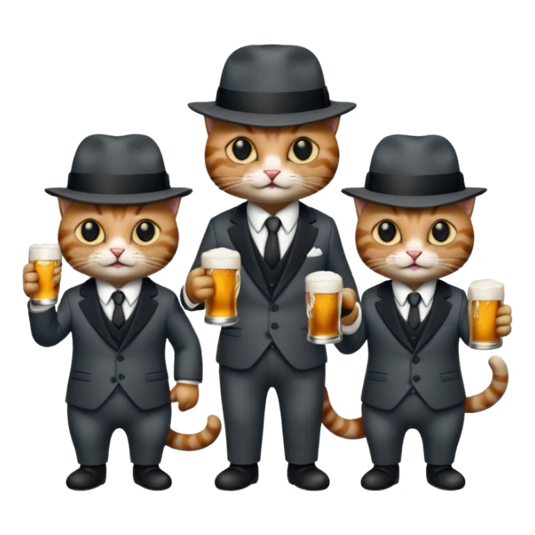 dead cat mafia , beer sticker