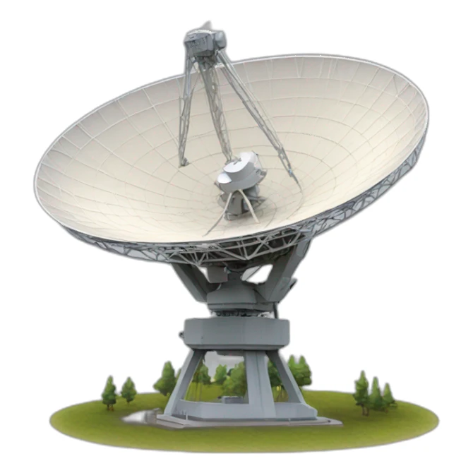 radio telescope sticker