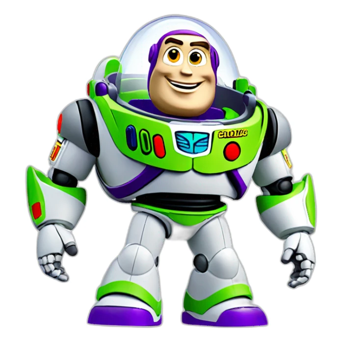 buzz-light-year-smile-toy sticker