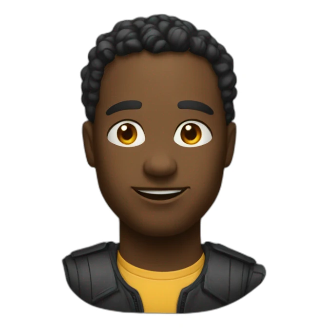 Chat réaliste noir sticker