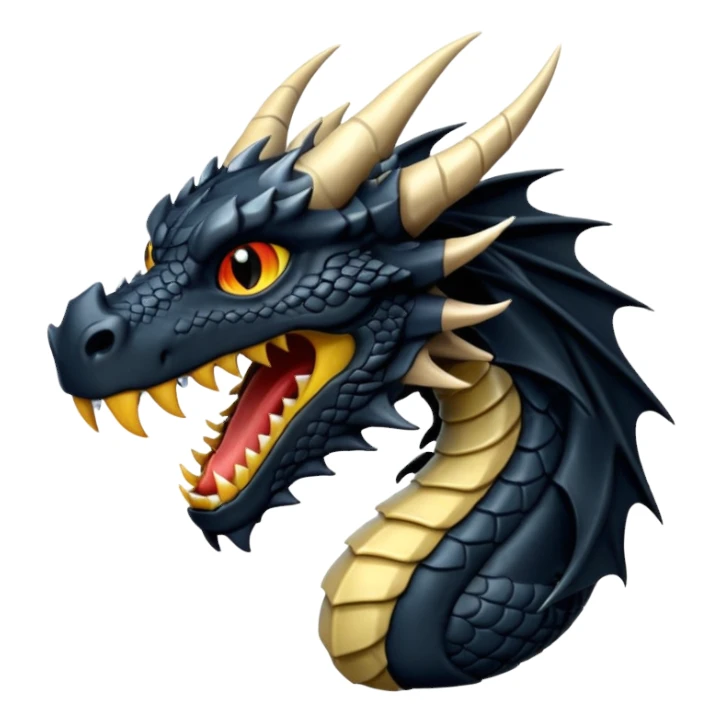Black Dragon sticker